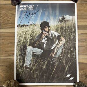 Zayn Malik Stairway To The Sky Signed VIP Poster